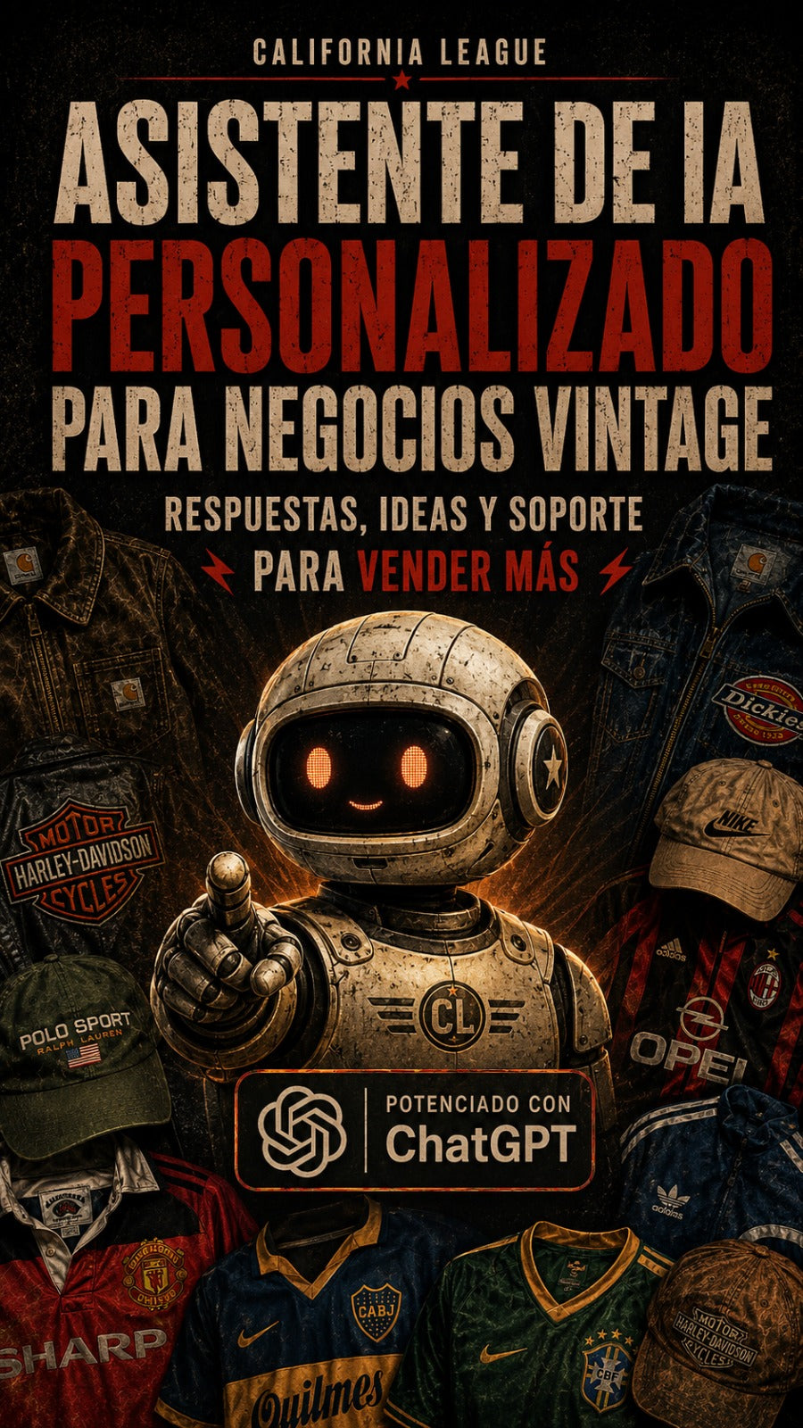 ASISTENTE IA PARA NEGOCIOS VINTAGE
